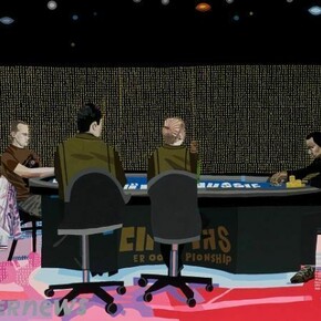 Jonas Wood, Head Up, 2013, Courtesy Anton Kern Gallery, New York