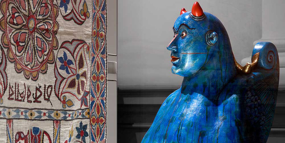 South Asian Design, Exhibition view. Courtesy of Manchester Art Gallery