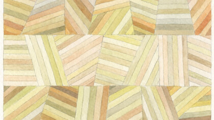 STRATA,  watercolour 16 x 12cm, Mark Weighton, 2023