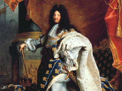 Hyacinthe Rigaud- Retrato de Luis XIV