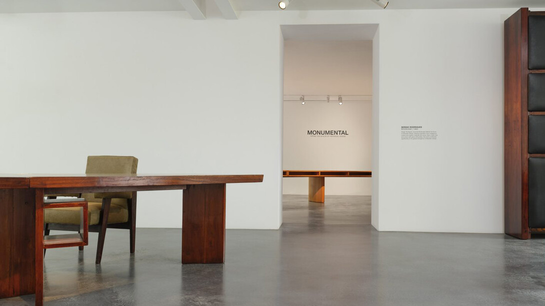 Various artists, Monumental, exhibition view. Courtesy of Carpenters Workshop Gallery