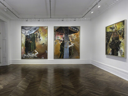 Jörg Immendorff. Courtesy of Michael Werner Gallery