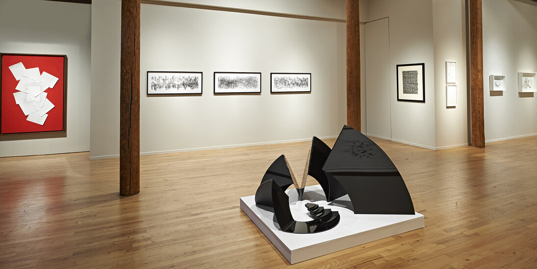 Expanding the Line, Exhibition view. Photography by Arturo Sanchez. Courtesy of Cecilia de Torres, Ltd.