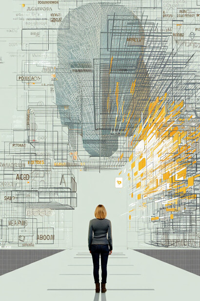 In einer KI-durchdrungenen Umwelt entscheidet nicht mehr primär, "wem" Daten gehören, sondern "wer den Takt setzt", in dem Menschen überhaupt noch entscheiden können
