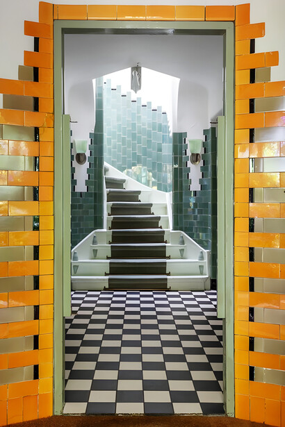 Margaret Kropholler, hal van het Meerlhuis in Park Meerwijk in Bergen. Courtesy of Museum Het Schip. Photo by Marcel Westhoff   