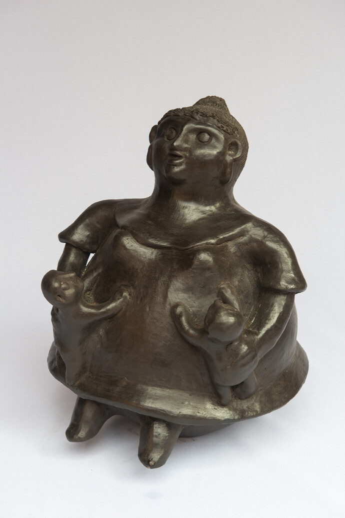 Das mãos e do barro. Courtesy of Galeria Millan