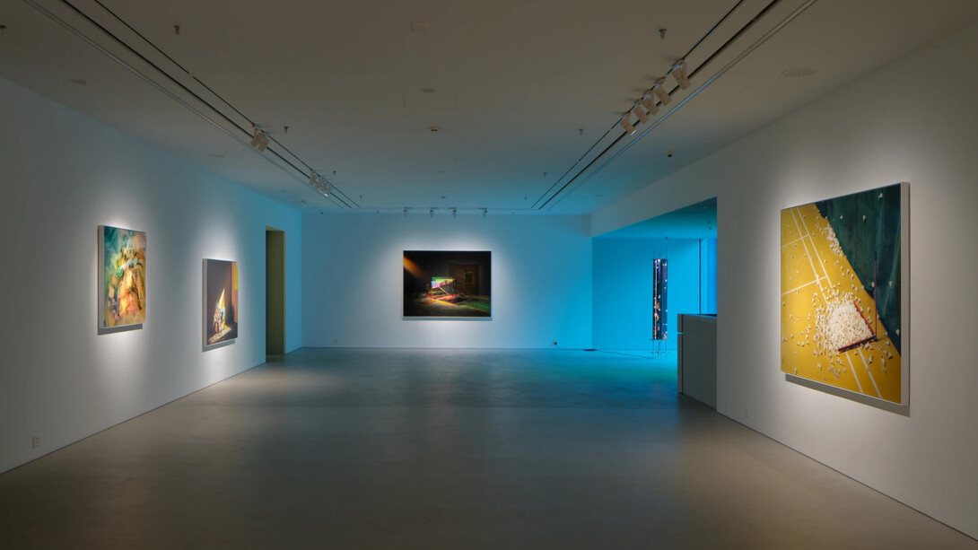Chen Wei, The invisible road, exhibition view. Courtesy of Ota Fine Arts 