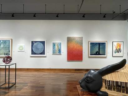 Various artists, ew works | Old friends, exhibition view. Courtesy of Momentum Gallery