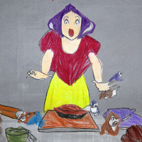 Oliver Beer, Reanimation 1 (Snow White), 2014, 16mm Film, 2min57