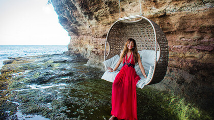 Hanna Fitz at Cap Maison, St. Lucia, Caribbean