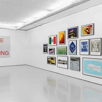 Antoni Muntadas, Outros lugares / Everywhere, exhibition view. Courtesy of Cristina Guerra Contemporary Art 