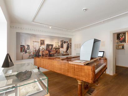 Beethoven museum, exhibition view. Courtesy of Musa Museum