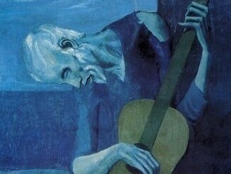 «O velho guitarrista cego» (1903), Picasso