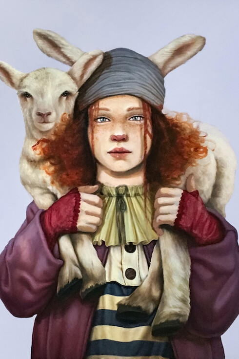 Giraudo Claudia, Saltimbanco con Beberu, 2023. Courtesy of Punto sull’arte Gallery