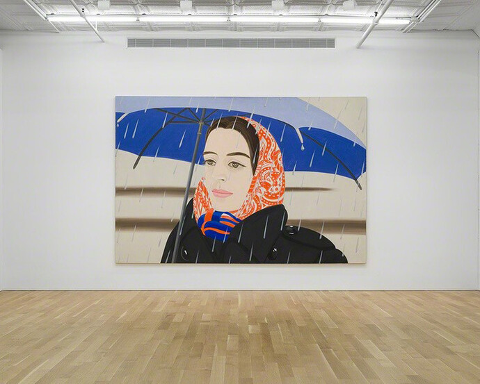 Alex Katz. Courtesy of Peter Blum Gallery