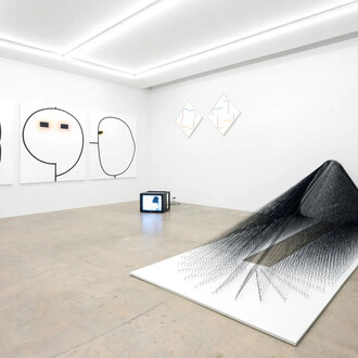 Various artists, Hard line women, exhibition view. Courtesy of Nonaka-Hill