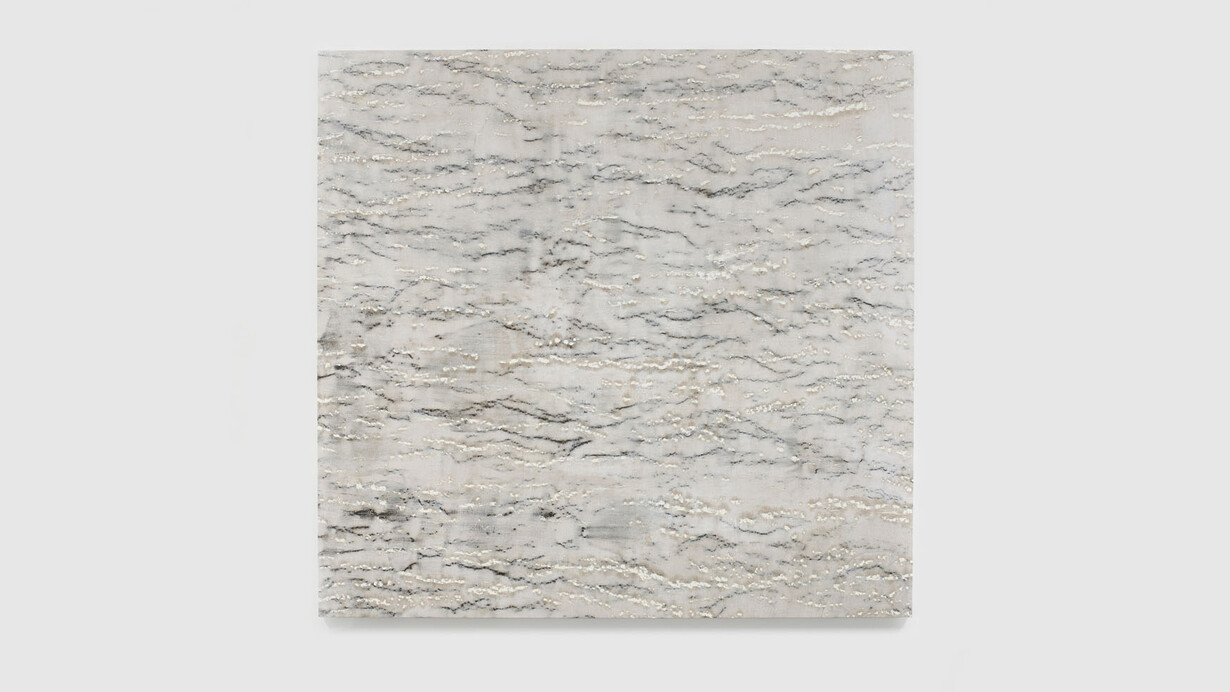 Kathleen Jacobs, DNERO, 2017, oil on linen, 72 x 76 inches. Courtesy of Heather Gaudio fine art