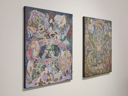 Various artists, Part II of the real surreal: travels in the preternatural, exhibition view. Courtesy of Cavin Morris Gallery 