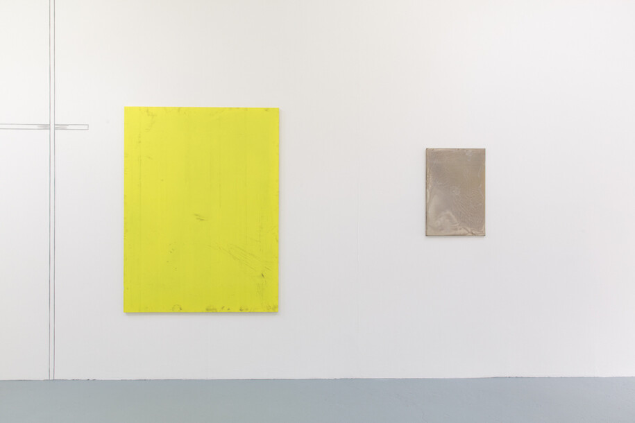 Untitled (In), 2015 Damian Taylor 160 x 120cm Pigmented epoxy resin, glass fibre,  honeycomb aluminium
