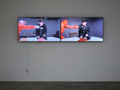 Various artists, Burn me! Exhibition view. Courtesy of The Box Gallery