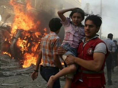 La destrucción de la guerra en Siria