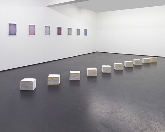 Ignacio Uriarte, Exhibition view. Courtesy of Philipp von Rosen Galerie