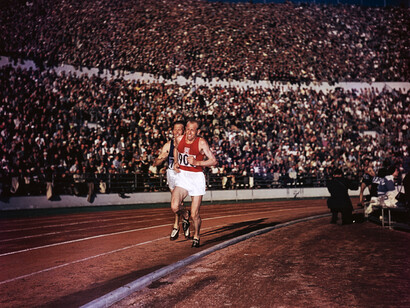 Emil Zátopek ran like thunder—loud, wild, and impossible to ignore