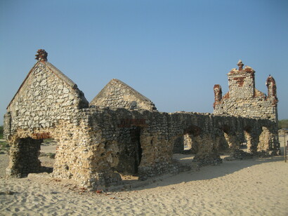 Old church at Dhanushkodi