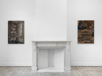 Gregory Hodge, Echo, exhibition view. Courtesy of Nino Mier Gallery