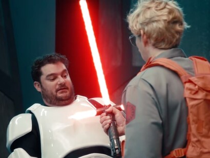 Kylo Ren en "Undercover Boss"