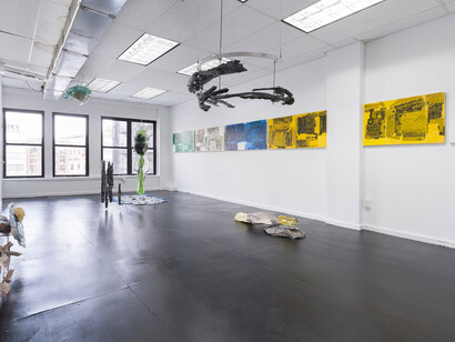 Installation View, Bryce Kroll, Hard Copy, 2023. Courtesy of Lubov