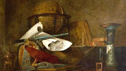 Jean-Baptiste-Siméon Chardin, Los atributos de la ciencia