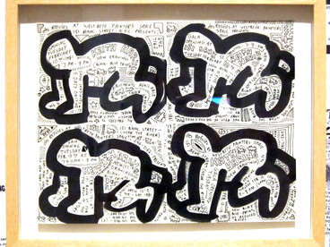 Brooklyn Museum, New York, US: Keith Haring: 1978–1982, held between March 16 and July 8, 2012, this landmark exhibition offered an in-depth look at Keith Haring’s formative years. Installed in the Morris A. and Meyer Schapiro Wing of the Brooklyn Museum, it highlighted the artist’s transition from subway drawings to gallery spaces