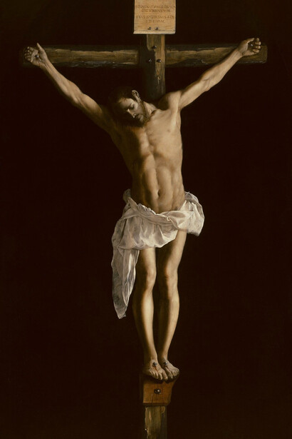 Francisco de Zurbarán- Cristo en la cruz