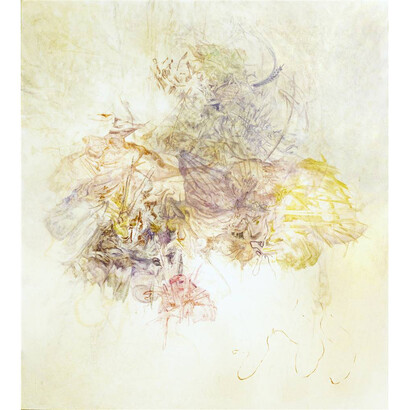 Jordan Clayton, Crustose, Oil on Canvas, 60" x 54"