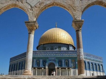 Jerusalén, Israel. Cúpula de la Roca