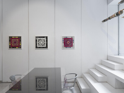 Nikos Alexiou, The end. A study on the infinite, exhibition view. Courtesy of Zoumboulakis Gallery 