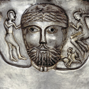 Gundestrup Cauldron (detail), Silver, Gundestrup, northern Denmark, 100 BC–AD 1 © The National Museum of Denmark
