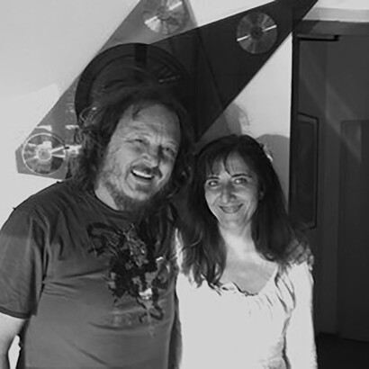 Mila Ortiz, con Zucchero
