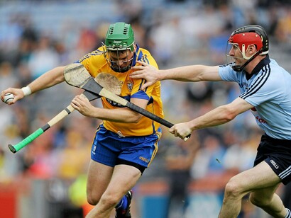 Lances del juego en un partido de hurling