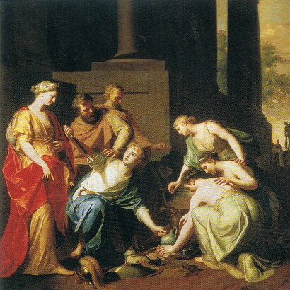 Hendrick van Limborch, Achille et les filles de Lycomède