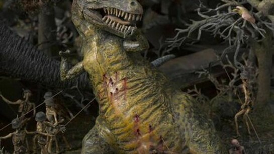 The Sum of all Evil, 2012-2013, Fibreglass, plastic and mixed media in four vitrines 84 5/8 x 50 11/16 x 98 3/8 in. (215 x 128.7 x 249.8 cm), Photo: Ben Westoby