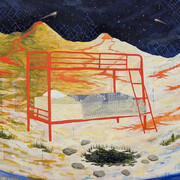 Rachel Rizzo, Sleep (detail), 2026. Courtesy of Anderson Yezerski Gallery 