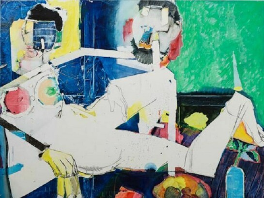 Magnus Plessen, Installation view