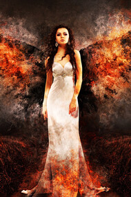 Lilith simbolo di libertà spirituale. Lilith si ribella al tentativo di sopraffazione di Adam, non vuole sottomettersi perché si considera alla pari, letto in termini simbolici Adam è la materia che cerca di sottomettere ciò che è spirituale in virtù del fatto che ha un corpo, un peso