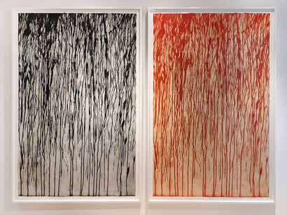 Richard Long. The Spike Island Tapes, exhibition view. Courtesy of Jonathan Novak Contemporary Art