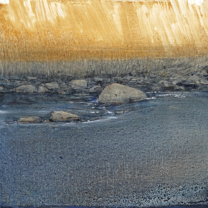 Anne Kaferle, Dark river (detail), 2026. Courtesy of Nüart Gallery