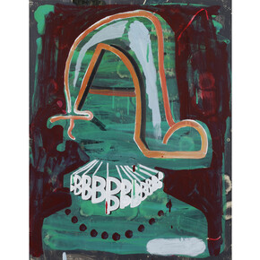 Laurence Owen, AB3, oil on canvas, 72 x 57 cm, 2014