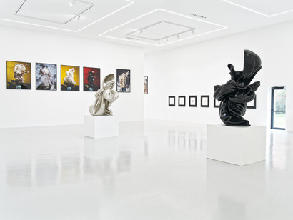 Artistes divers, Orlan toute(s), vue d'exposition. Avec l'aimable autorisation de Ceysson & Bénétière