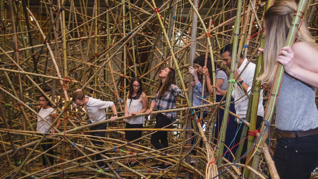 Mike + Doug Starn. Courtesy of The Museum of Fine Arts